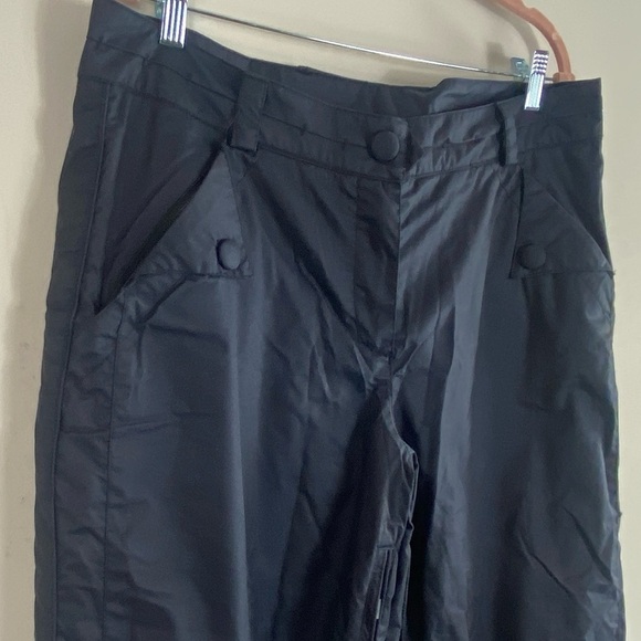 Obermeyer Women’s Black Method Ski Snow Pants Style S5101 Sz 14 - Picture 3 of 15